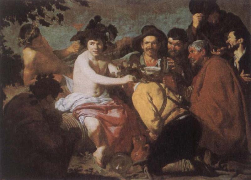 Diego Velazquez The Drunkards oil painting image